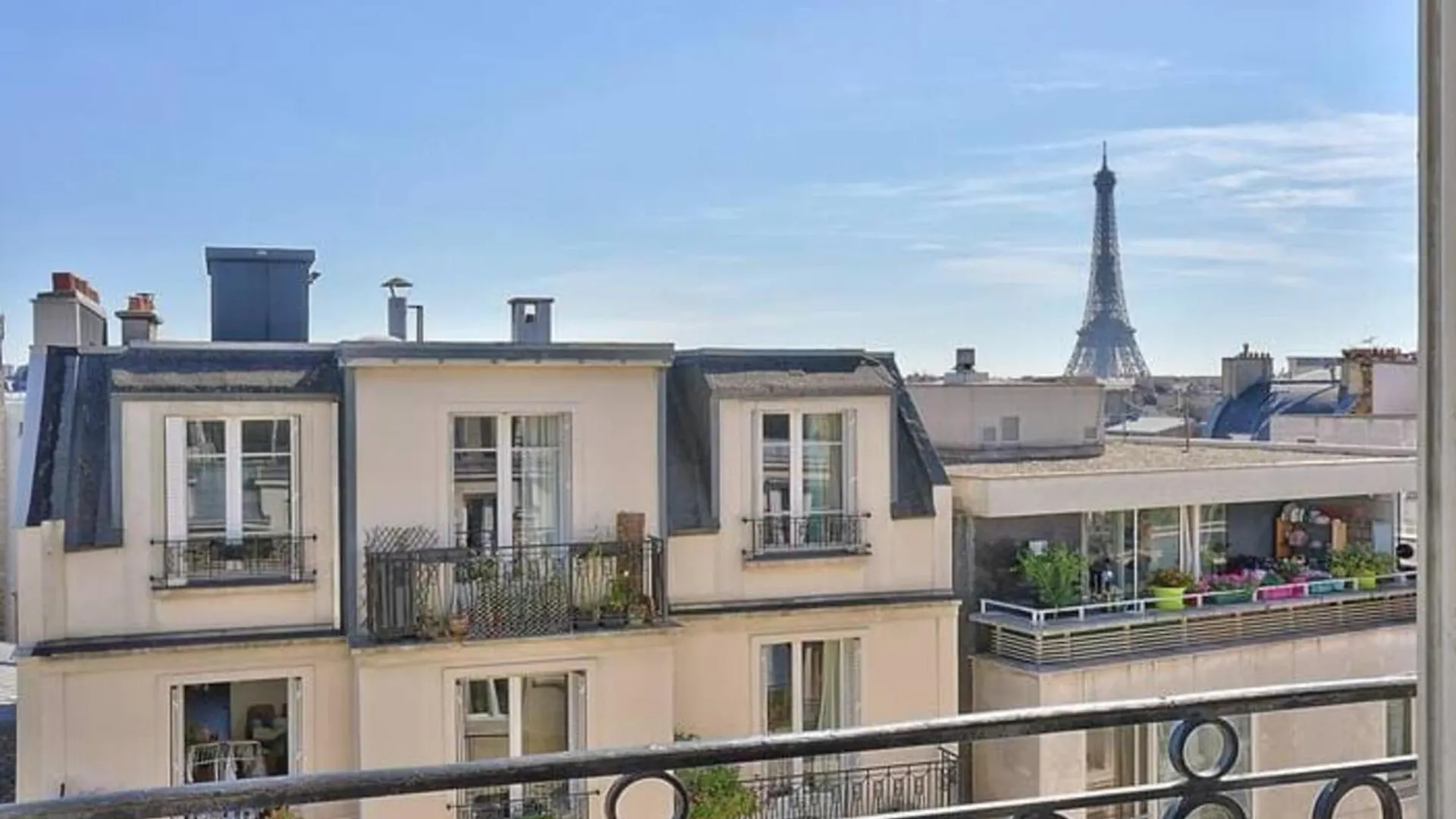 Apartment Charming With Eiffel Tower View Paris